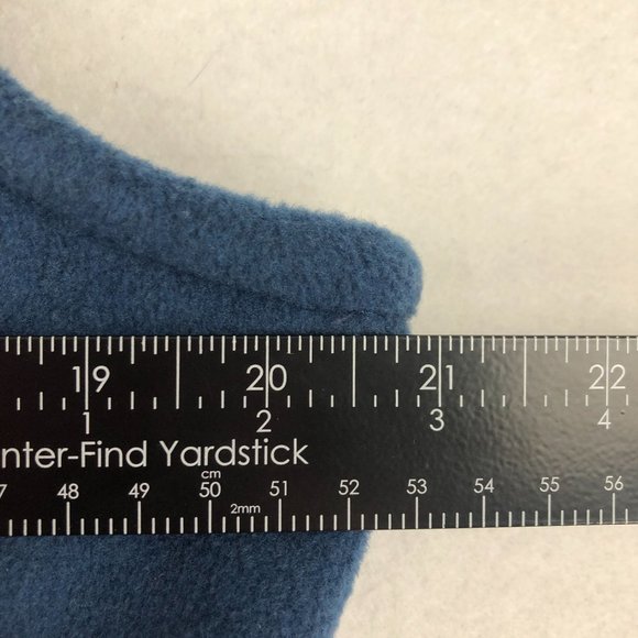 Outback Women's Size Medium Blue Hooded Full Zip Front Sleeveless Fleece Vest - Picture 5 of 10